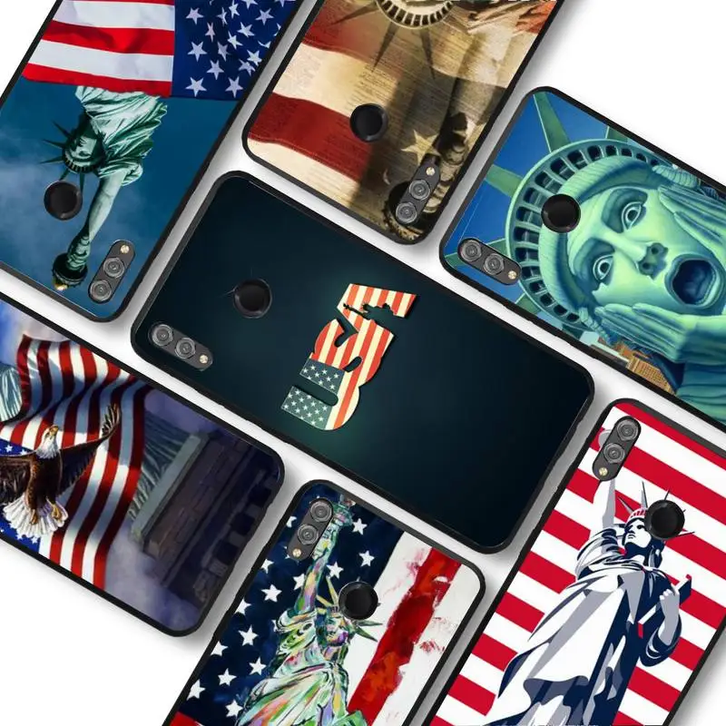 

Statue of Liberty Phone Case For Huawei honor10Lite 10i 20 8x 10 for Honor9lite 9xpro Coque