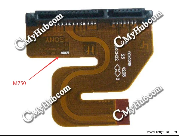 Новый оригинальный жесткий диск SATA HDD FPC кабель для Sony VAIO VGN SR SR16 SR18 P/N: 1P 1087M00 2111 M750