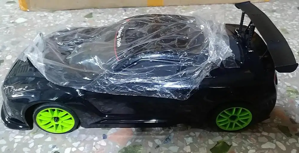 BLACK HSP 94102 Радиоуправляемая машина 4wd 1:10 на дороге, туристическая гоночная двухскоростная дрифтерная машина, игрушки 4x4 Nitro газовая мощная высокоскоростная машинка с дистанционным управлением - Цвет: BLACK