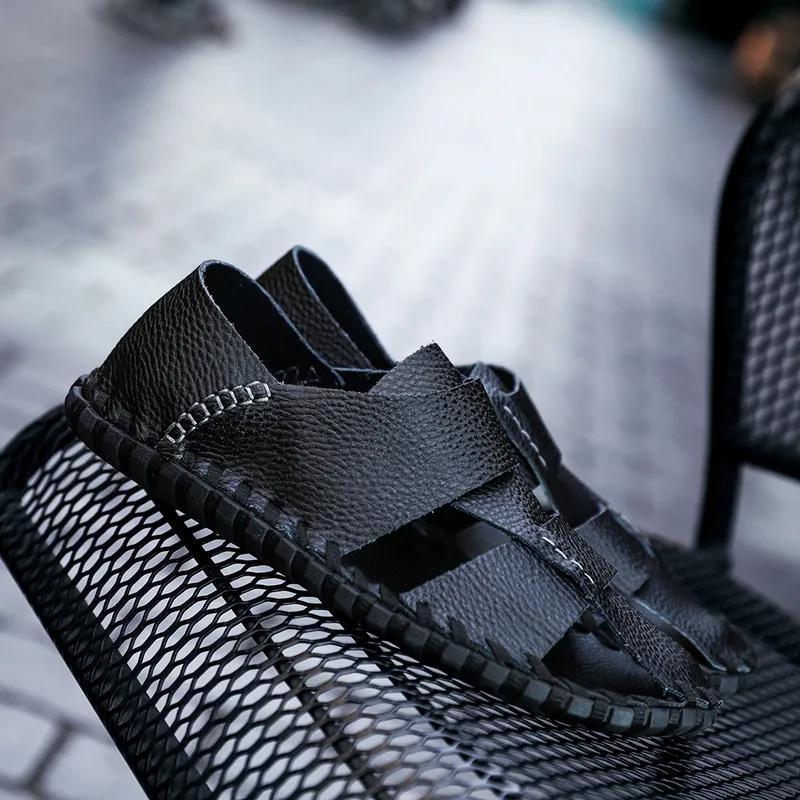 

Slippers Men Soft Breathable Wear-resistant Simplicity Casual Men's Summer Shoes Light Designer Sandals Non-slip High Quality