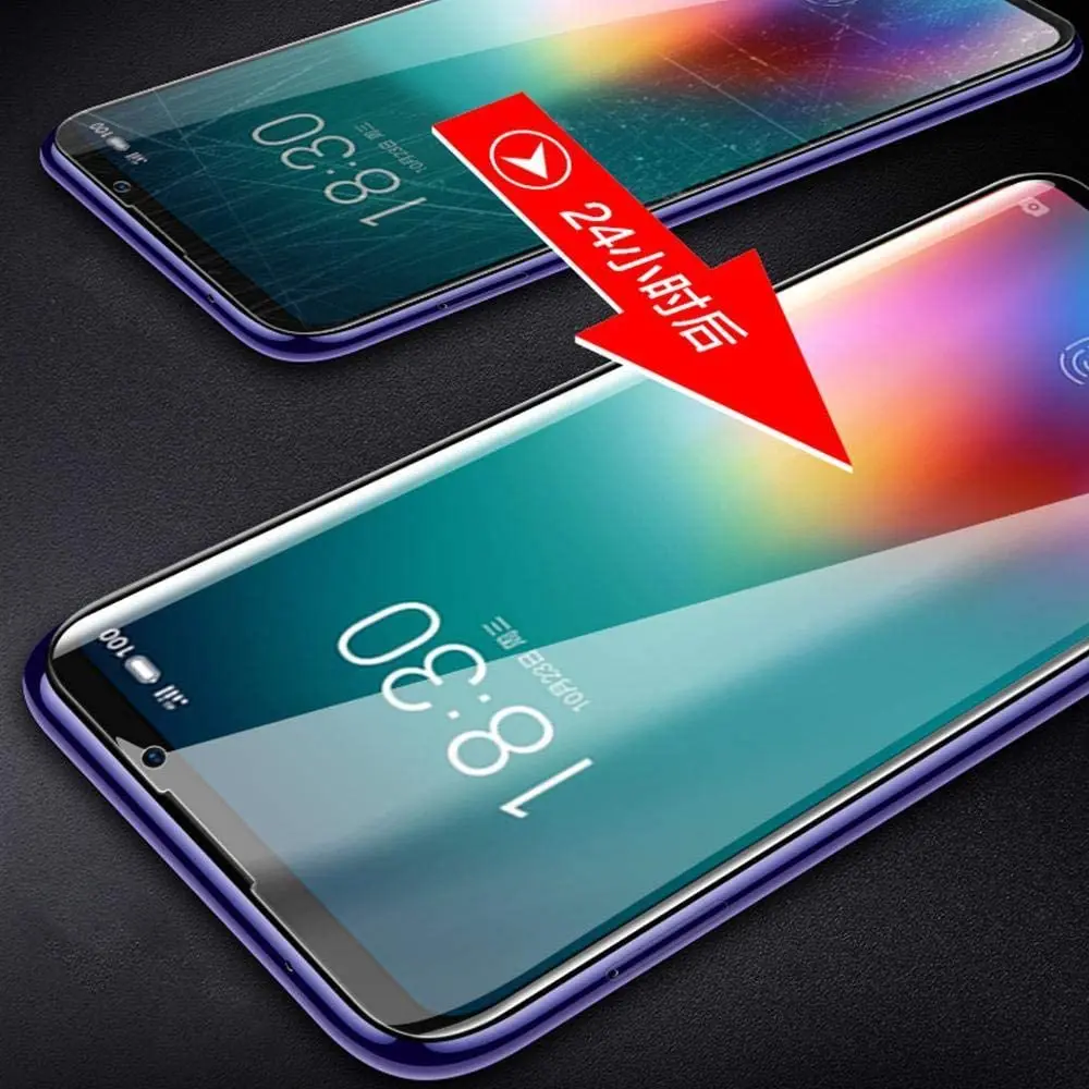9H HD Toughed Hydrogel Film Screen Protector for Meizu Pro 7 6 Plus 5 Protective on 16 15 Lite | Мобильные телефоны и