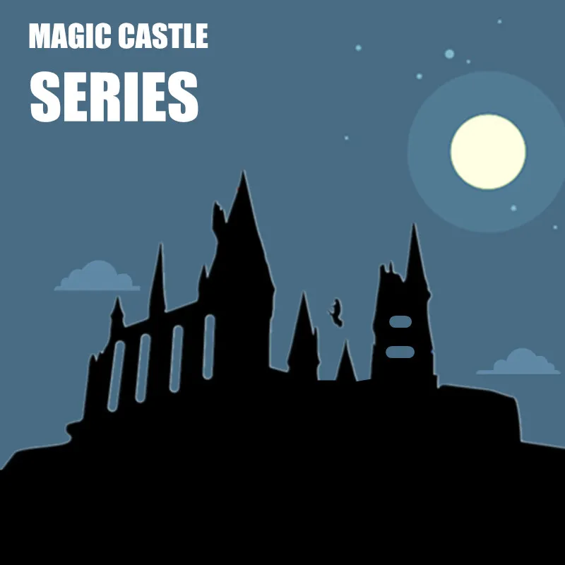 Новый волшебный замок Харриса школьная уличная вилла большой рыцарь настенный