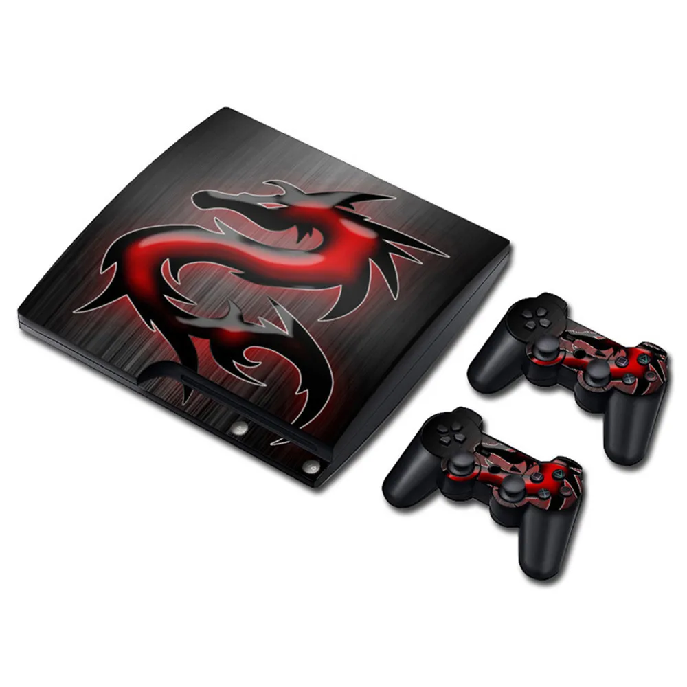 Камуфляжная консоль для ps3 slim Stickers 2 Cover Console controller | Электроника