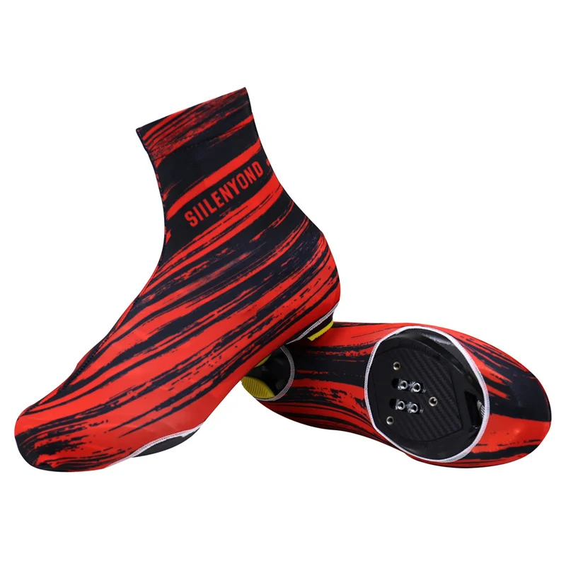 

Windproof Warm Man Woman Overshoes Road Bicycle Bike MTB Shoe Cover Protector Cycling Shoe Covers Waterproof Breathable