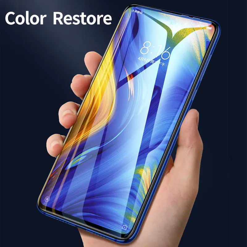 Олеофобное закаленное стекло для защиты экрана Xiaomi Mi Mix 2S 3 2 полное покрытие