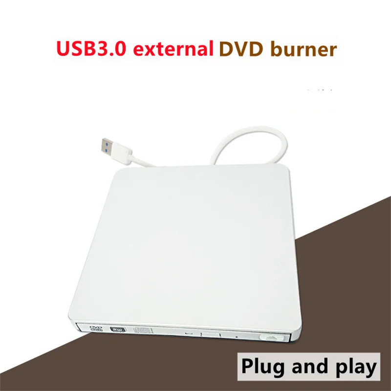 

USB3.0 inhalation ultra thin external burn mobile drive CD DVD burner tray type computer notebook MAC universal burner