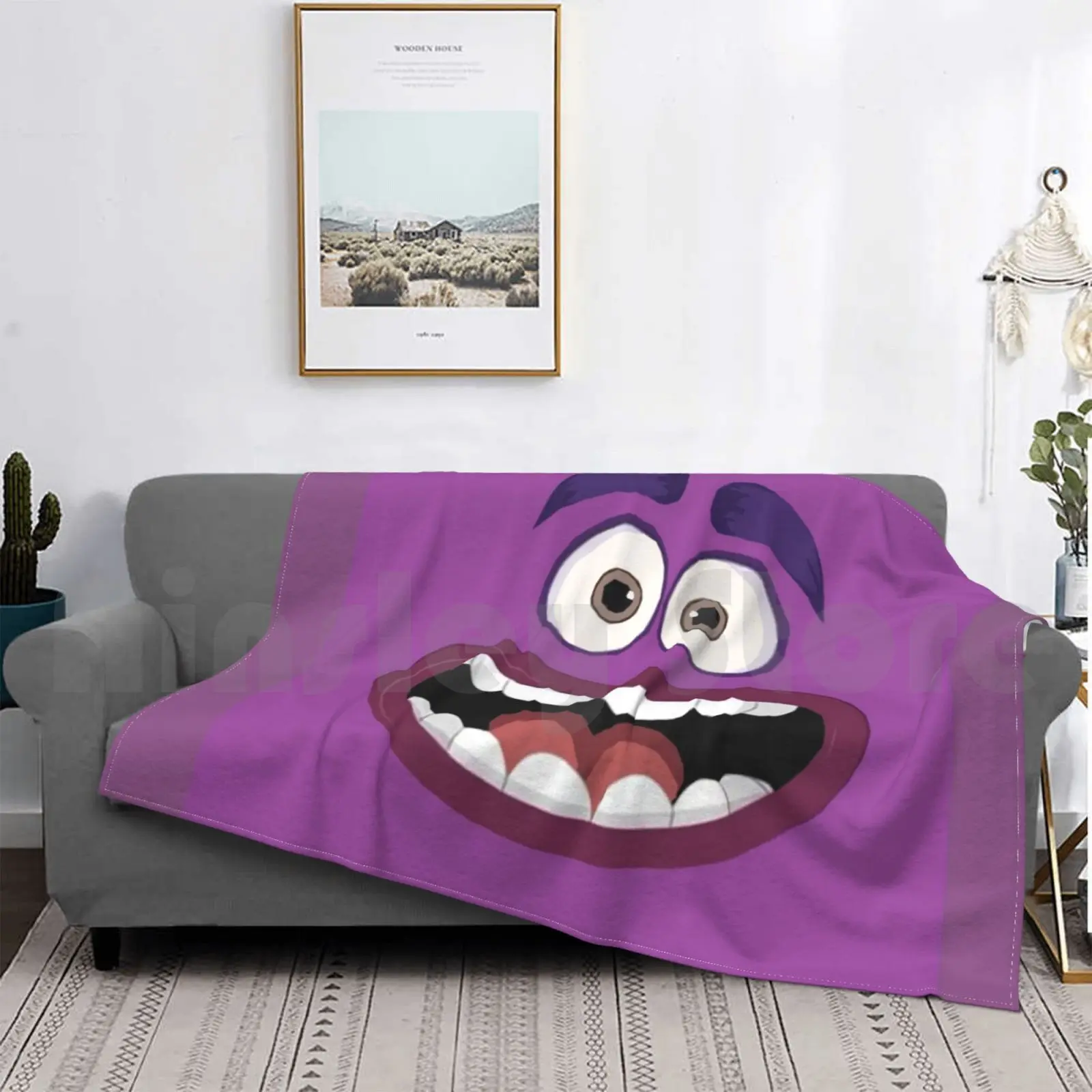 

Sweet Monster! Blanket Fashion Custom Monster Monsters Academy Sulley Mike Cartoon Movie Walt Characters Park