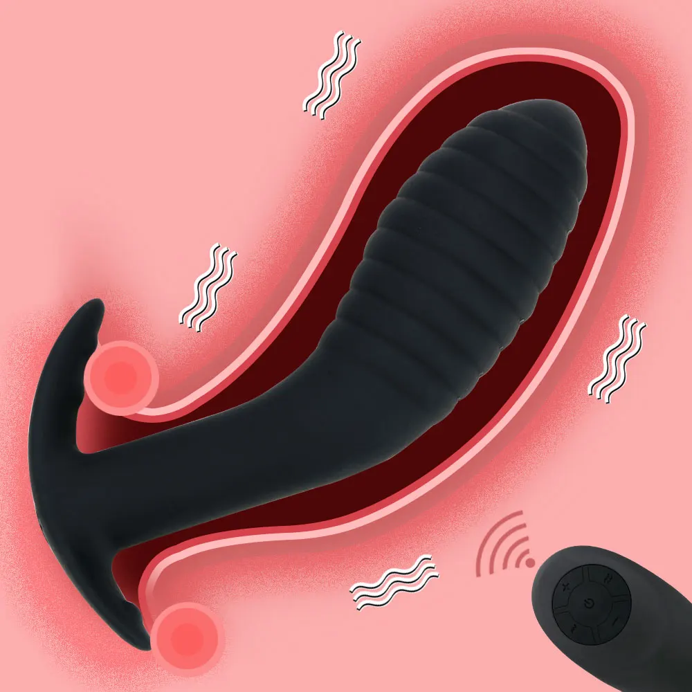 VATINE 10 Speeds Anal Plug Vibrator Sex Toys for Women Prostate Massage Anus Masturbator Butt | Красота и здоровье