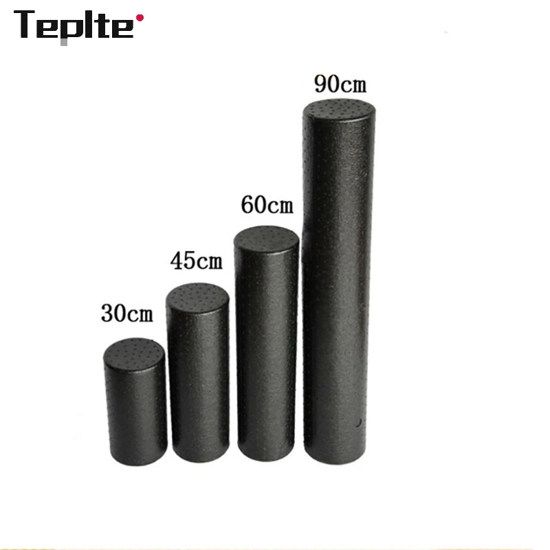 

Black New EPP Yoga Block Massage Fitness Foam Roller For Back Massage Pilates Bodybuilding Gym Equipment With Trigger Points
