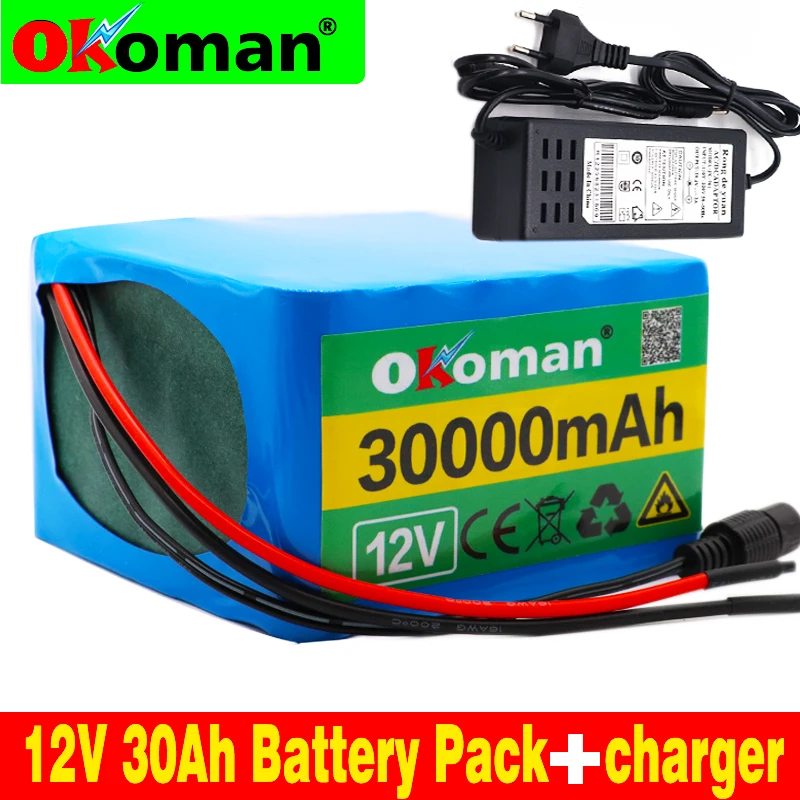 Комплект литиевых батарей высокой мощности 12 в 30 Ач 3 шага 12P 6 для инвертора