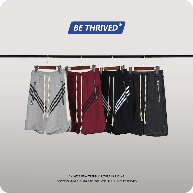 

Vintage Pant Zipper Washed Sports Shorts Streetwear Sweatpants Woman Clothes Men Trousers Techwear Men's Clothing