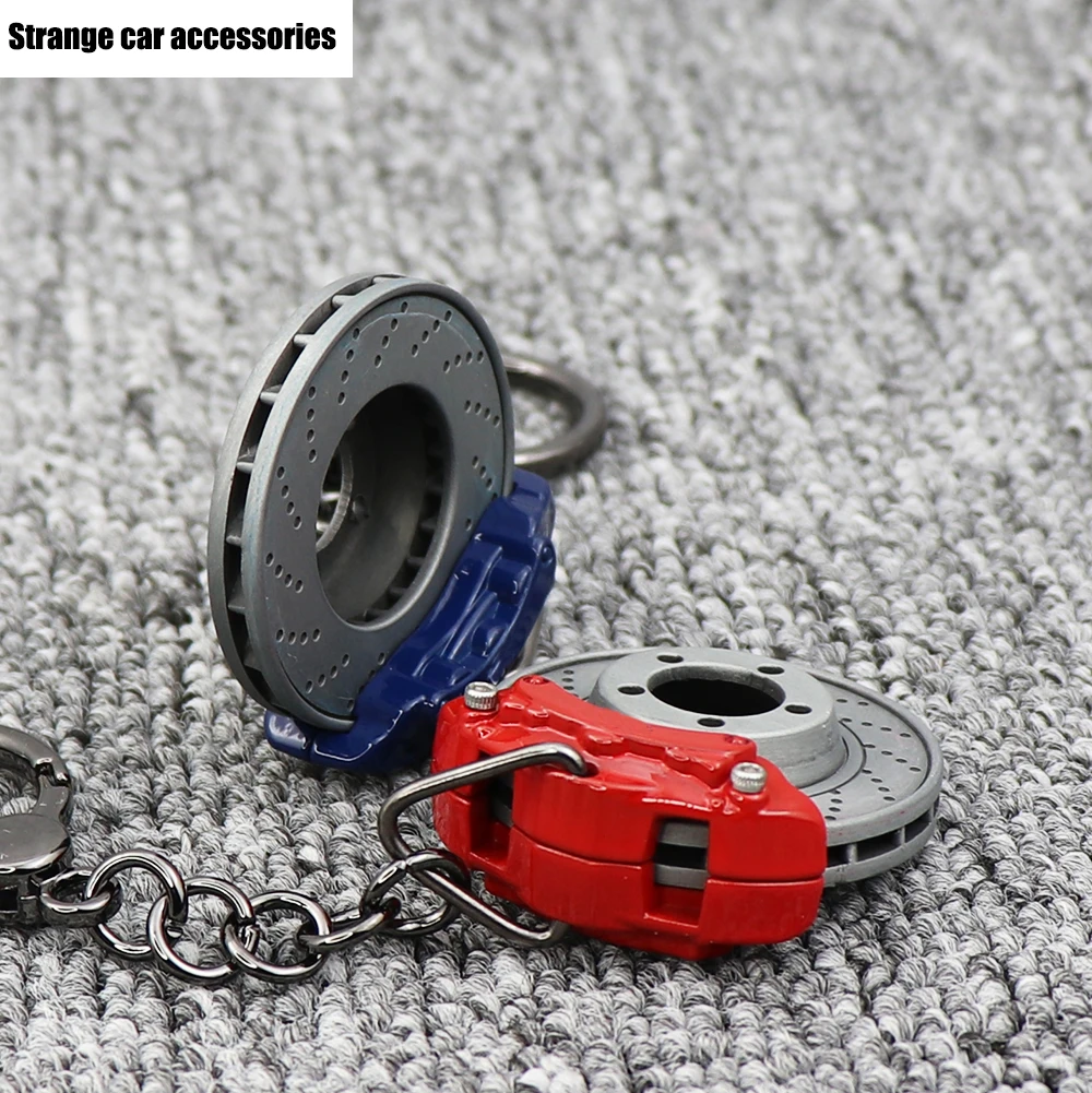 3D автомобильный Стайлинг Power тормозной диск эмблема брелок Кольца для M X1 X3 X4 X5 X6 X7