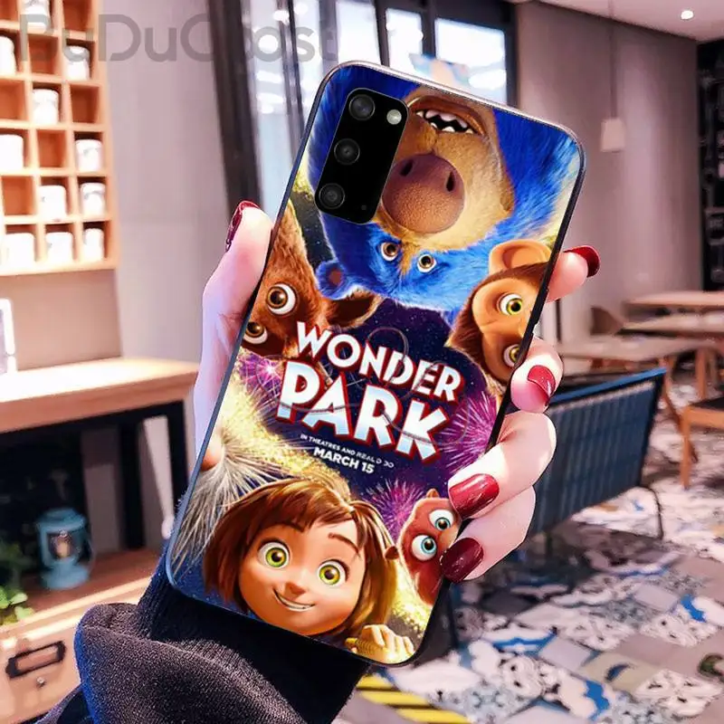 

Wonder Park Cute cartoon Phone Case for Samsung S20 plus Ultra S6 S7 edge S8 S9 plus S10 5G