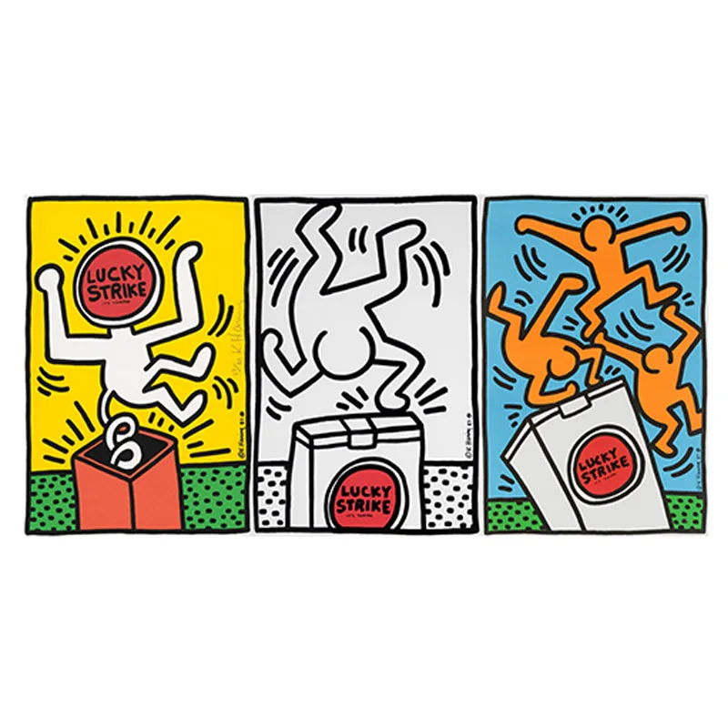 

Lucky Strike Graffiti Art Canvas Paintings on the Wall Art Posters And Prints Wall Art Street Art Pictures Home Wall Decoration