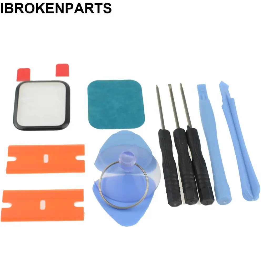 Переднее Внешнее Стекло Крышка объектива Запасные части для ремонта Apple Watch серии