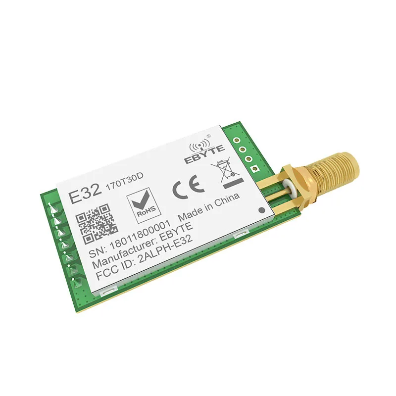 Rf модуль передатчика LoRa 30dBm беспроводная антенна SX1278 170 МГц 1 Вт SMA vhf|Фиксированные