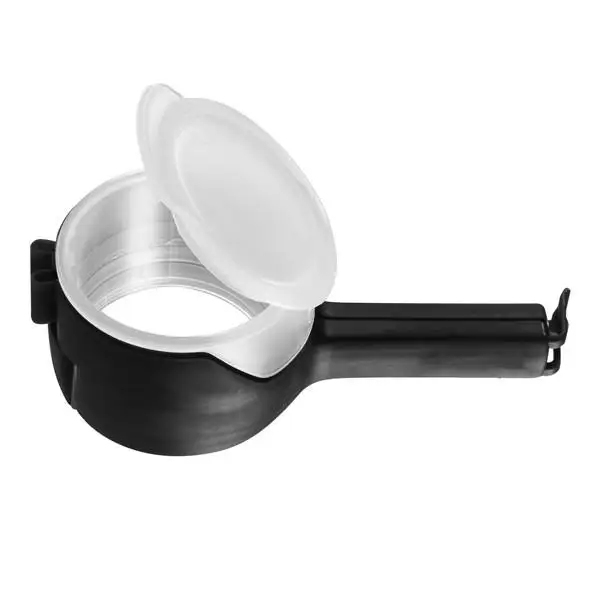 Black 1 шт., упаковка для хранения еды, еды, закусок, уплотнение, залейте мешок, зажимы для герметизации, зажим для пищевых продуктов, кухонный инструмент зажим для домашней еды - Цвет: Black