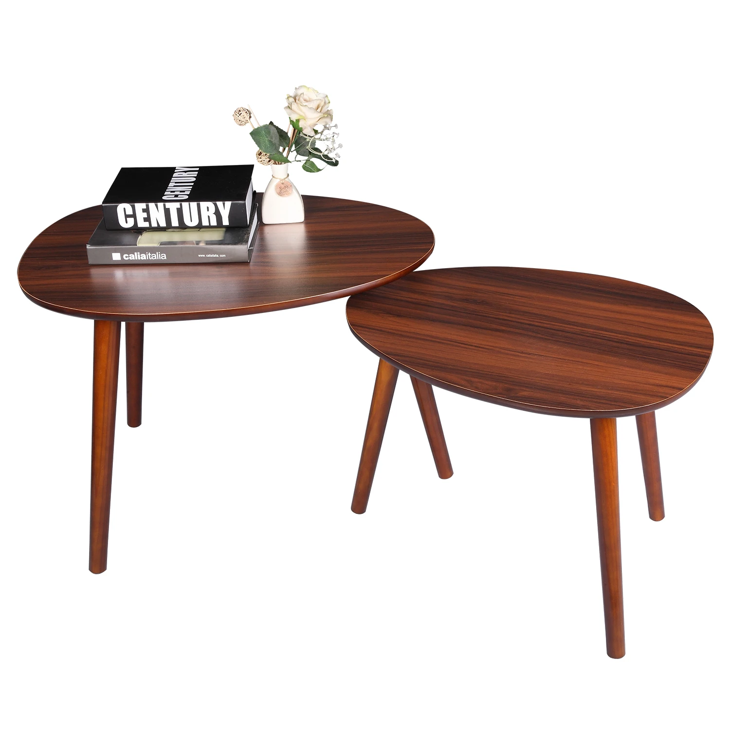 2 шт./компл. столик стол для офисный Кофейный Столик деревянная круглая подставка