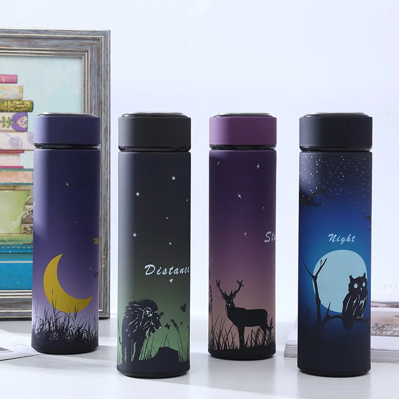 

High Quality 450ML Home Thermos Tea Vacuum Flask Stainless Steel Thermal Cup Coffee Mug Water Bottle Outdoor Travel Sport Bottle