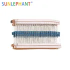 1 упаковка, 300 шт., сопротивление 10 -1 м Ом 14 Вт, 1% металлический пленочный резистор, набор сопротивления в ассортименте, 30 видов на 10 шт.