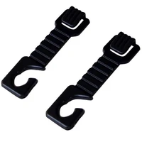 2pcs universal plastic auto car truck shopping bag holder seat hook hanger top quality auto fastener clip