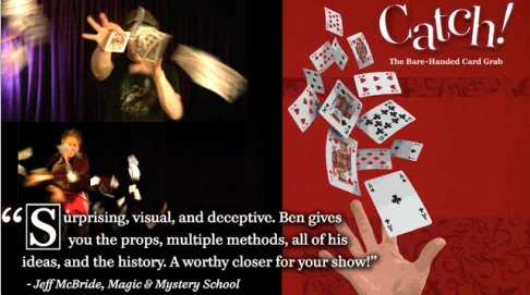 

Catch by Ben Seidman, magic tricks