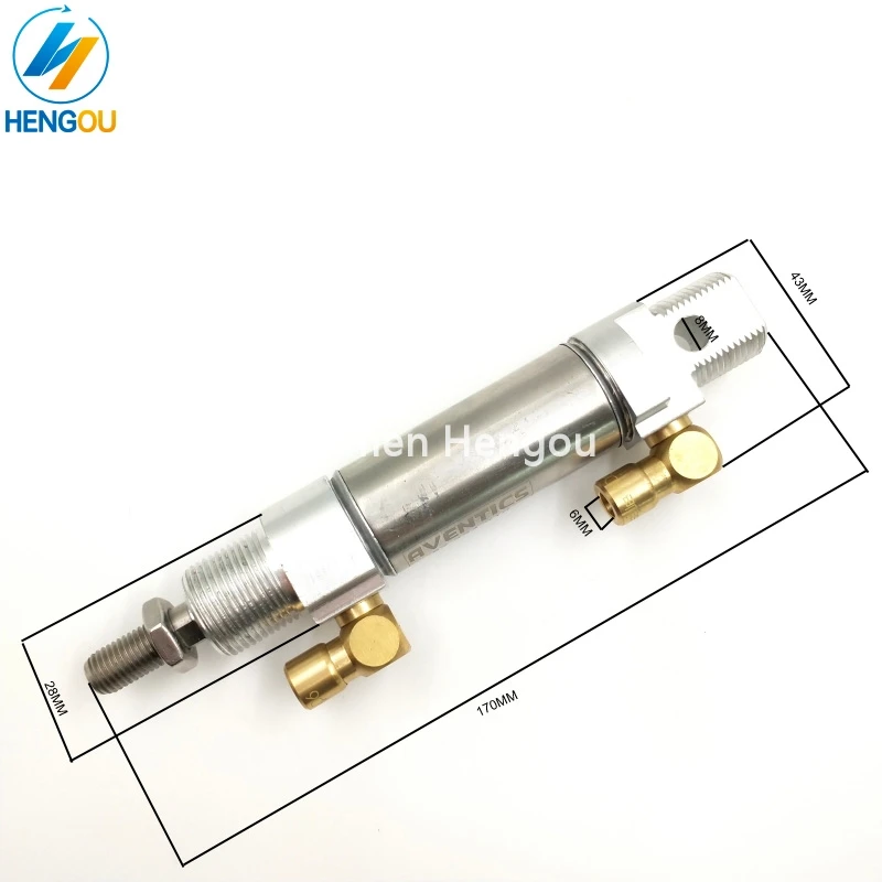 1 шт. Новый 87.334.010 Heidelberg SM102 CD102 печатная машина цилиндр с водяными чернилами