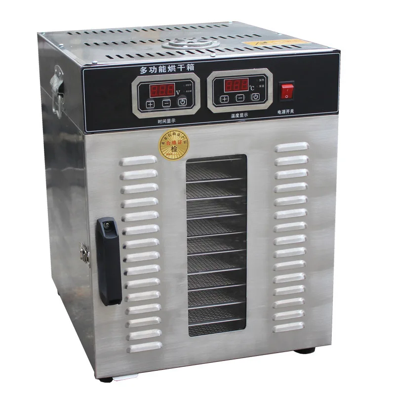 12-Слои фрукты сушилка мелкие бытовые многофункциональный Нержавеющая сталь