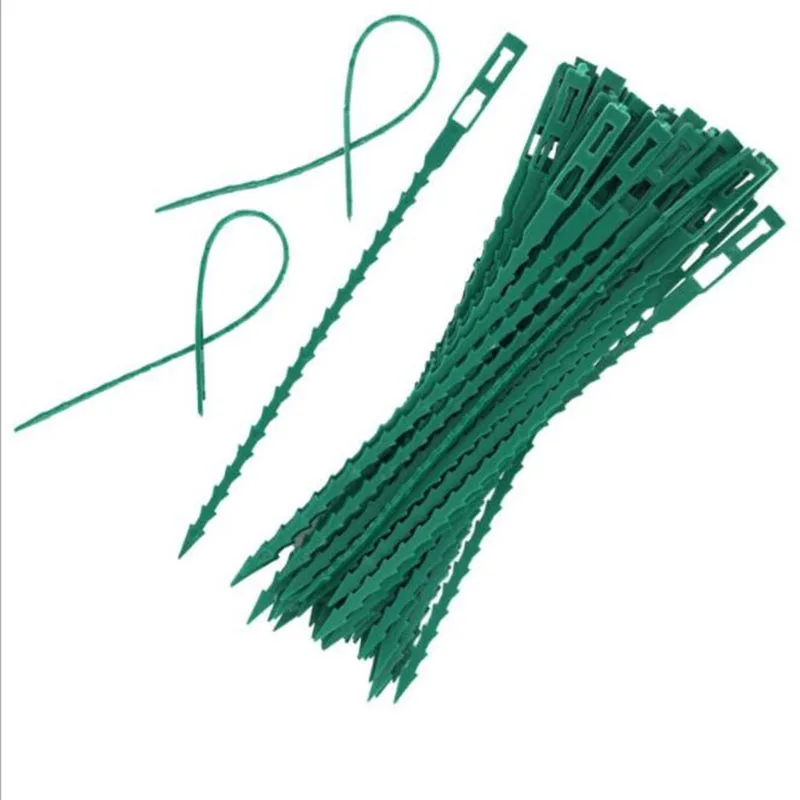 Лента для выращивания растений многоразовая пластиковая 50 шт. | Дом и сад