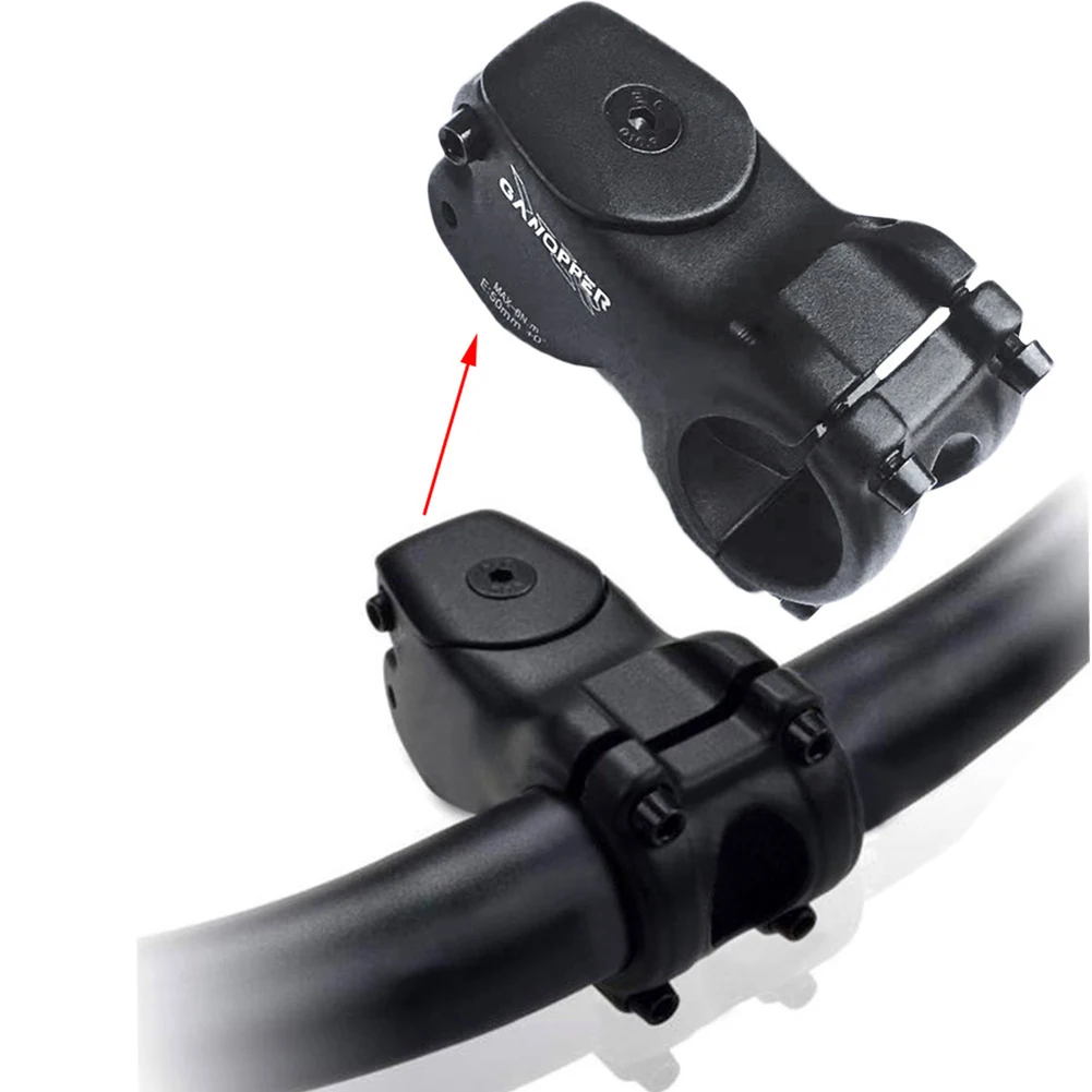 

0 Degree MTB Bicycle Stem 31.8mm 1 1/8 Inch Mountain Road Bike Handlebar Stem Rise Up Bar Clamp Stem With Headset Spacer Bolt