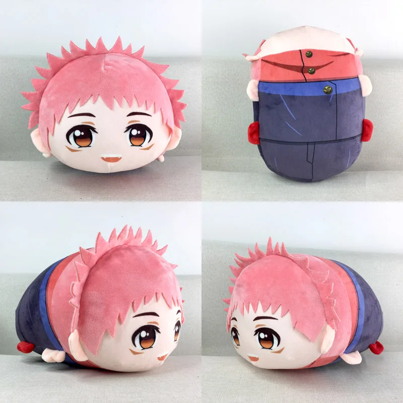 

Anime Plush Pillow Jujutsu Kaisen Yuji Itadori Fushiguro Megumi Gojo Satoru Cosplay Cute Dolls Dango Toy Cushion Xmas Gift
