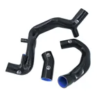 Впускной шланг турбо для Benz SMART 1000 smart 451 1,0 T, наборы силиконовых шлангов радиатора (3 шт.), красныйсинийчерный