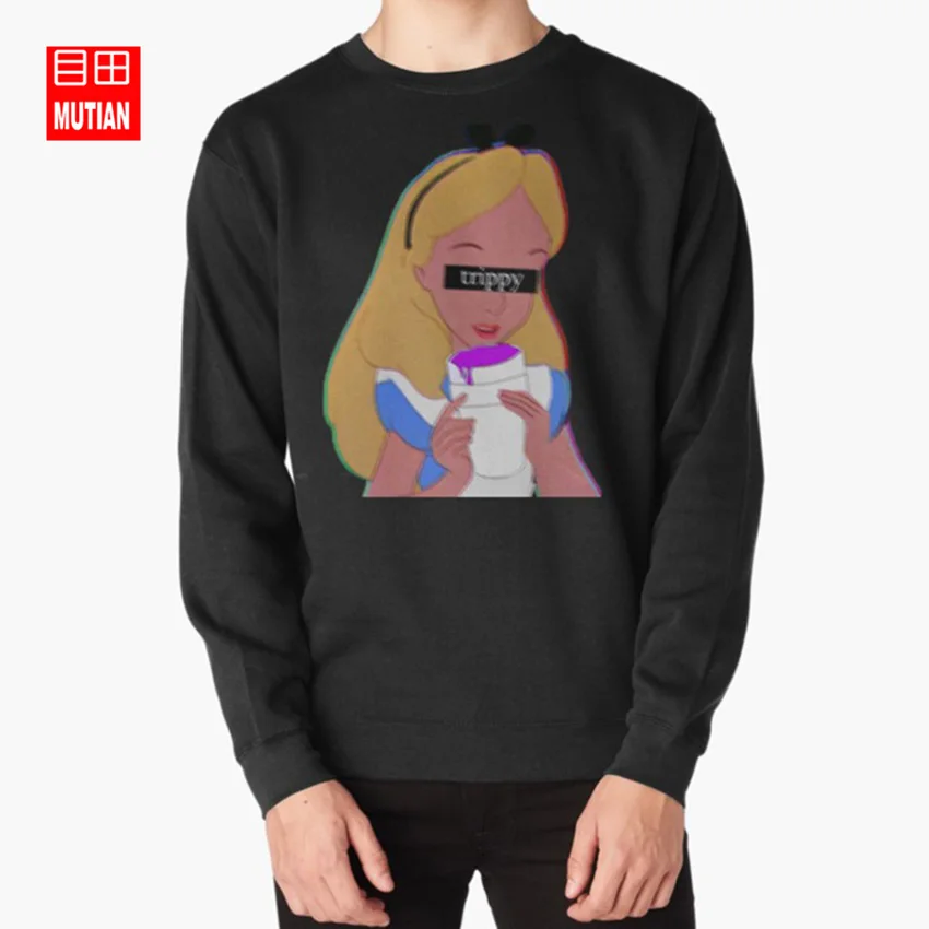 Толстовки Trippy Alice толстовки trippy lean сироп с двойной чашкой lil wayne alice weed kush