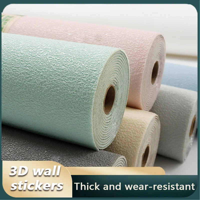 

3D Виниловые обои, водонепроницаемые огнестойкие 3D Самоклеящиеся настенные наклейки для спальни, гостиной, ванной комнаты, кухни Dcoratio