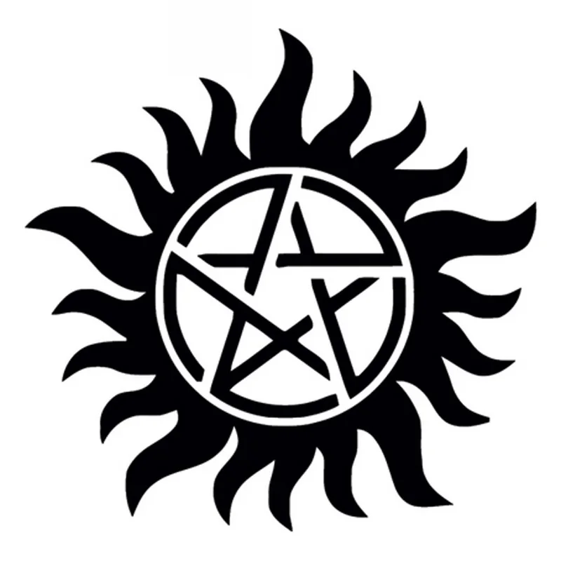 Автомобильная наклейка супернатуральная стикер в форме автомобиля