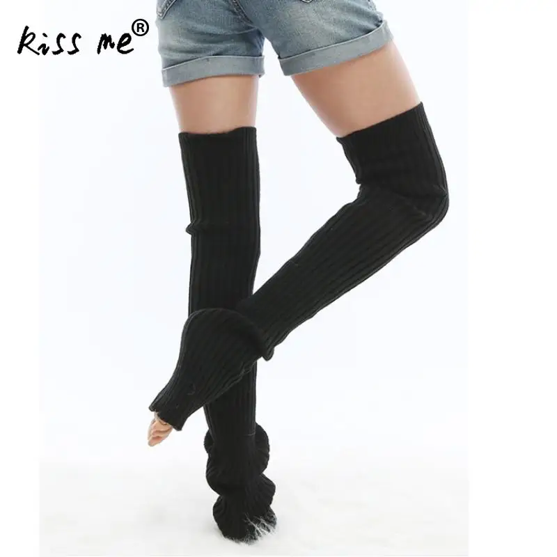 Длинные свободные носки для йоги женские спортивные балетные леггинсы