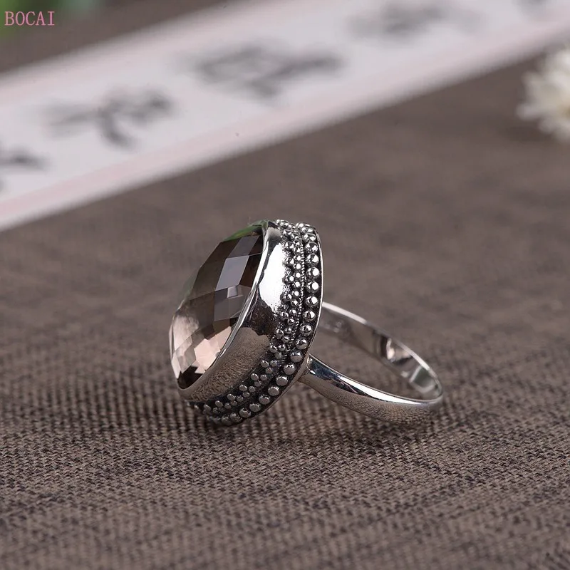 Мужское кольцо из серебра 2021 пробы с цитрином | Украшения и аксессуары