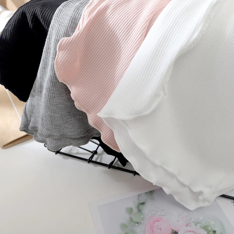 

Sexy Fashion Women Pajama Shorts 2021 Summer Female Korean Style Cute Elastic Waist Plus Size Solid Loose Sleepwear Bottoms