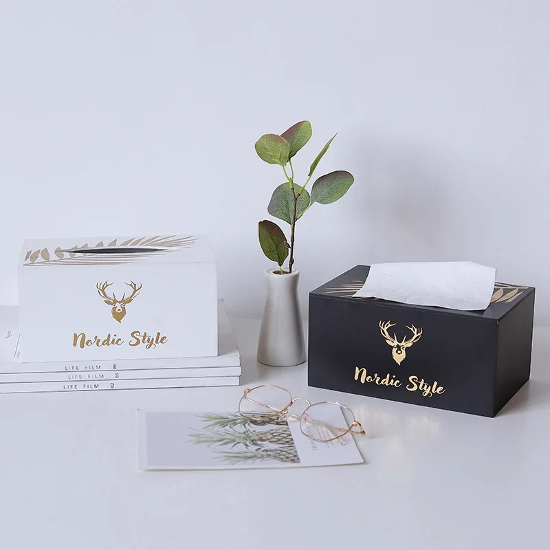 Деревянный автомобильный тканевый ящик насосная коробка скандинавский стиль