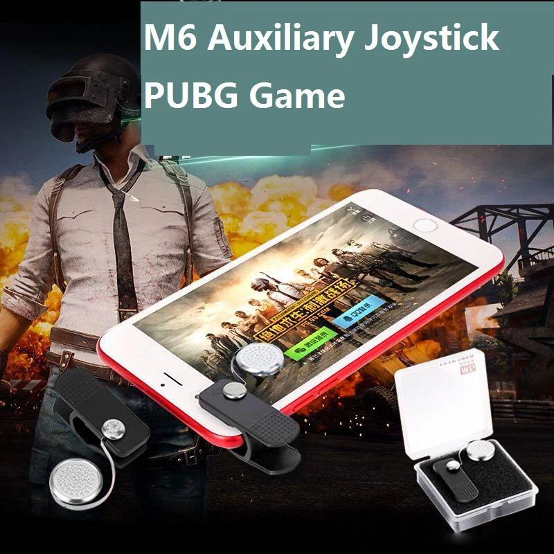 M6 вспомогательный джойстик PUBG игровой курок огонь Кнопка Aim ключ смартфон