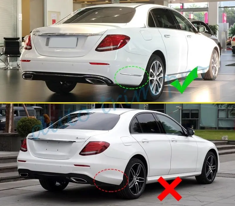 Щит от брызг грязевого клапана грязезащитная Крышка Накладка для Mercedes Benz E Class W213