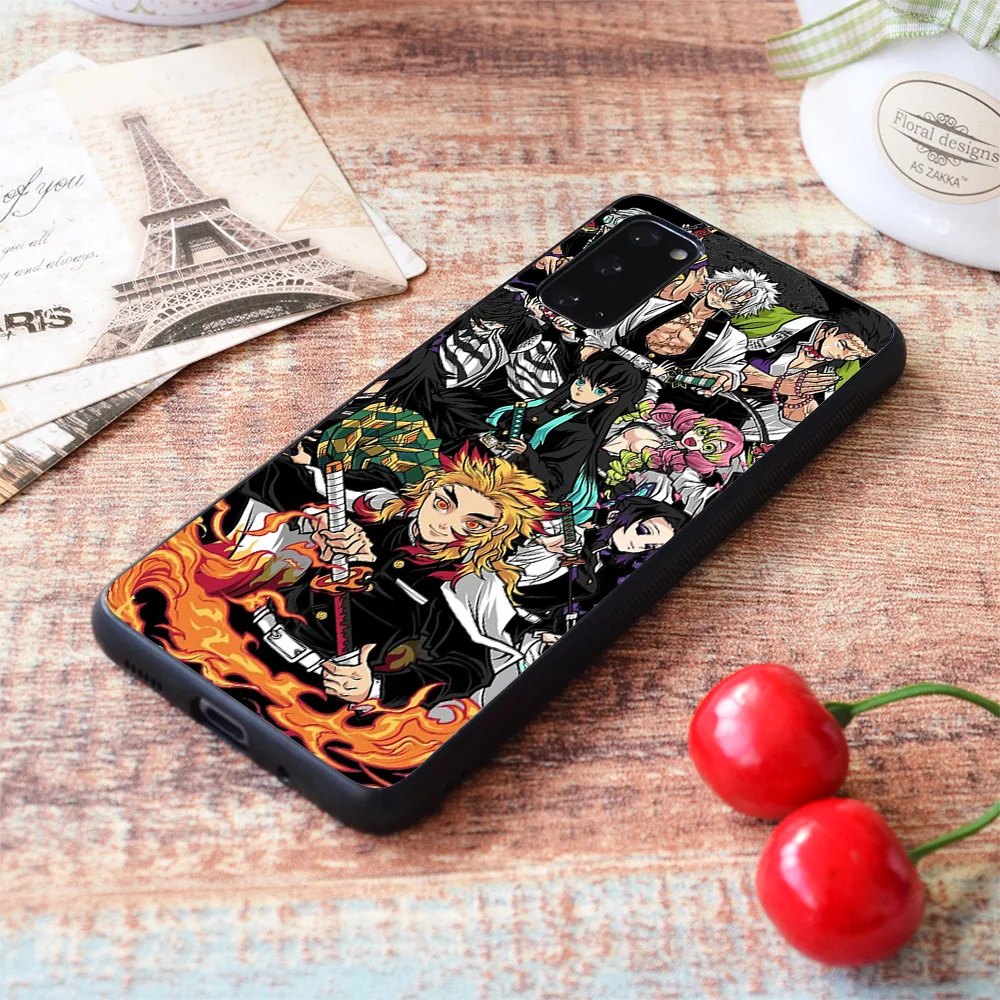 

For Samsung Galaxy Demon Slayer Hashira Soft TPU border Samsung Galaxy Case