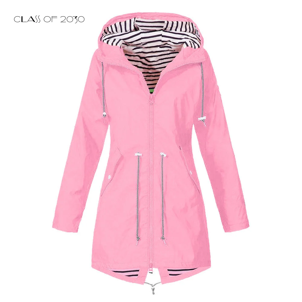 Женские куртки дождевик ветровка водонепроницаемые большие размеры женские
