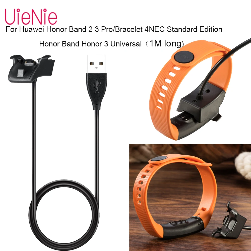 

1m USB Fast Charging Cable For Honor 5 4 3 HuaweiBand B29 Charger Portable Charging Cable Set For Huawei band3/2 3 4 Pro Charger