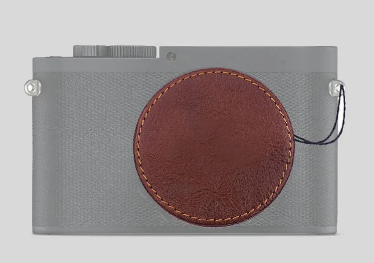 Ручная работа воловья кожа Leica Q Typ116 QP камера Q2 Q2M крышка объектива кожаный чехол