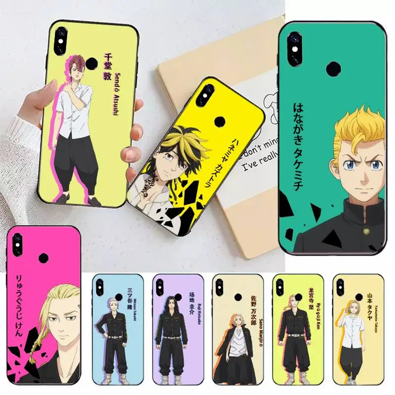 

Tokyo Revengers Japan anime Phone Case For Xiaomi Redmi note 7 8 9 11 t s 10 A pro lite funda shell coque cover