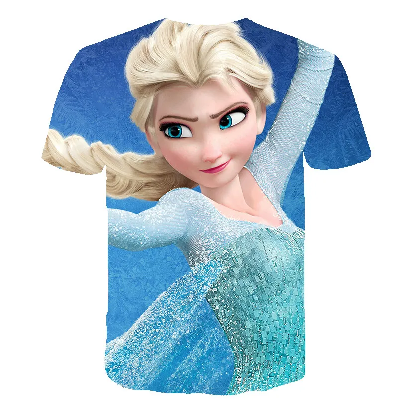 Летняя Новинка 2020 года Модная детская футболка с изображением аниме