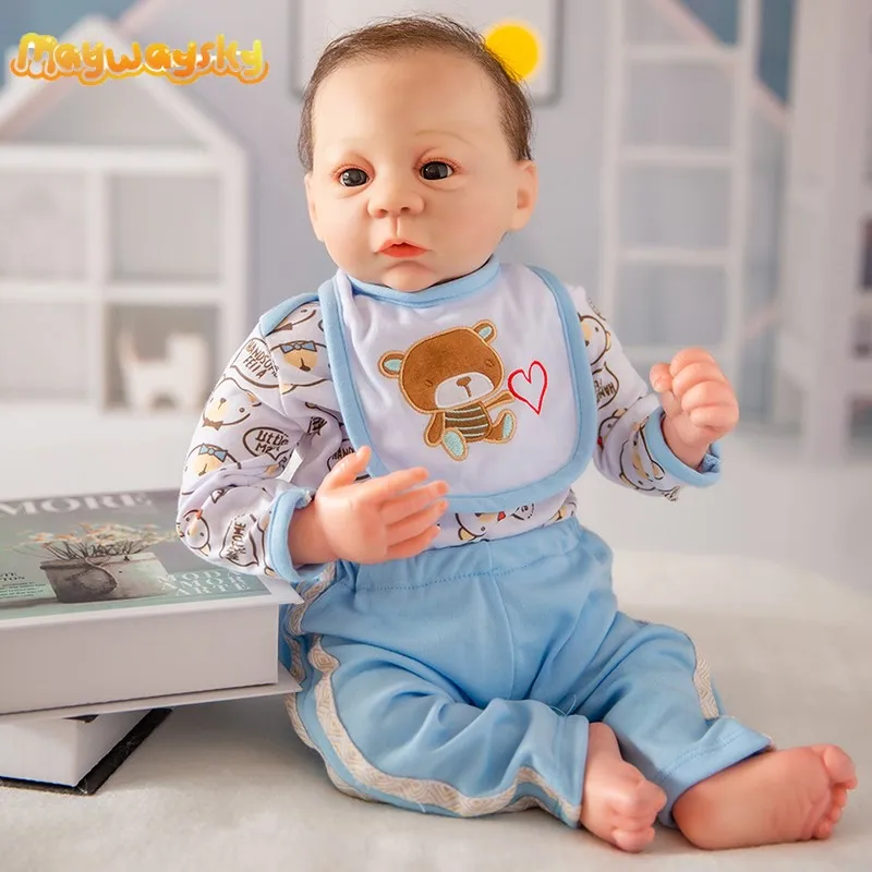 

Maywaysky 18" Soft Body Real Life Reborn Baby Dolls Newborn Arts Doll For Kid