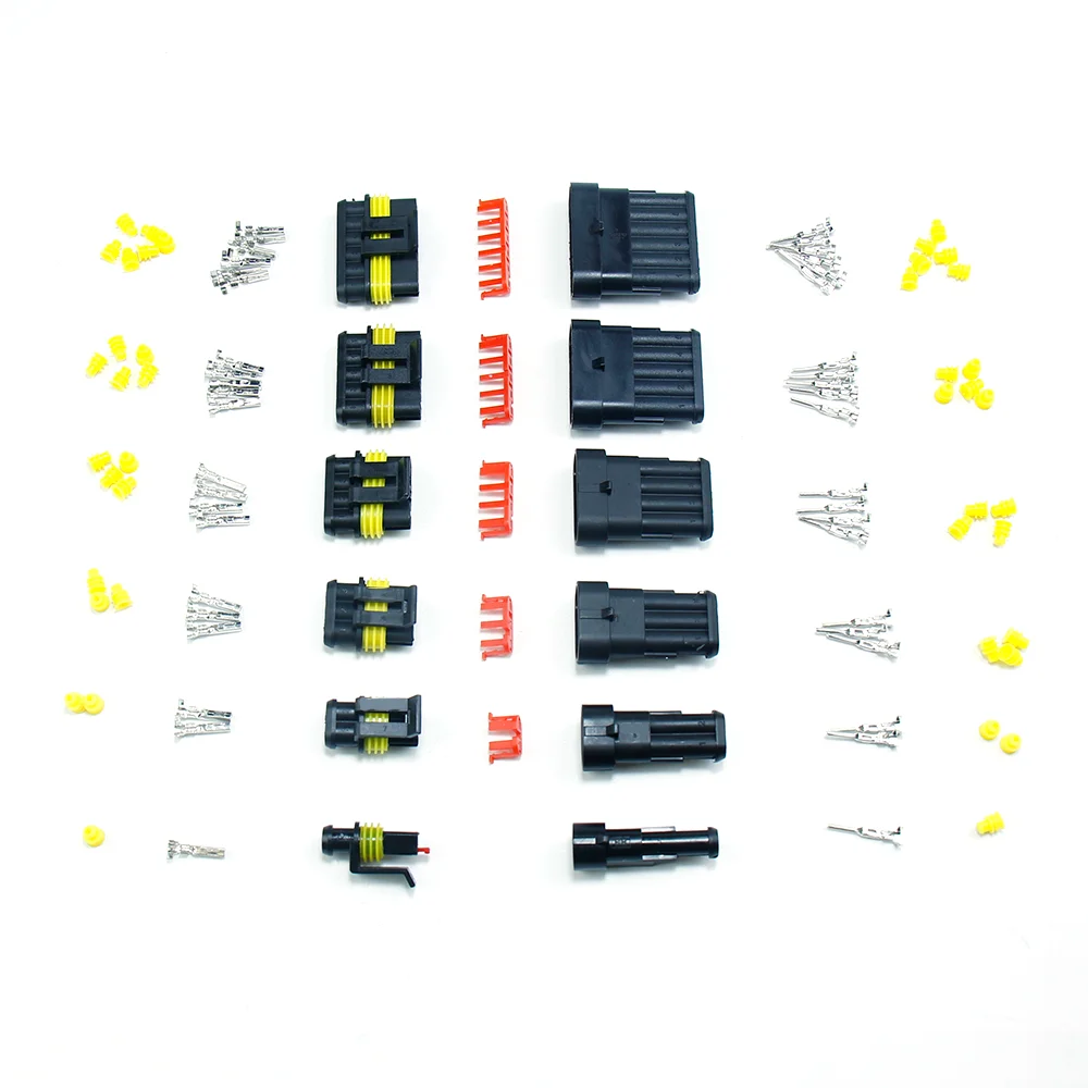 Водонепроницаемый разъемы комплект автомобильной припоя быстрый соединитель