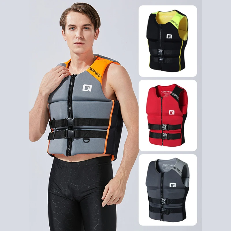 Lifesaving VestSurfing A Life Jacket Drifting Motorboat Buoyancy Life Jacket Swimming Floating Clothing Neoprene Woman Men child